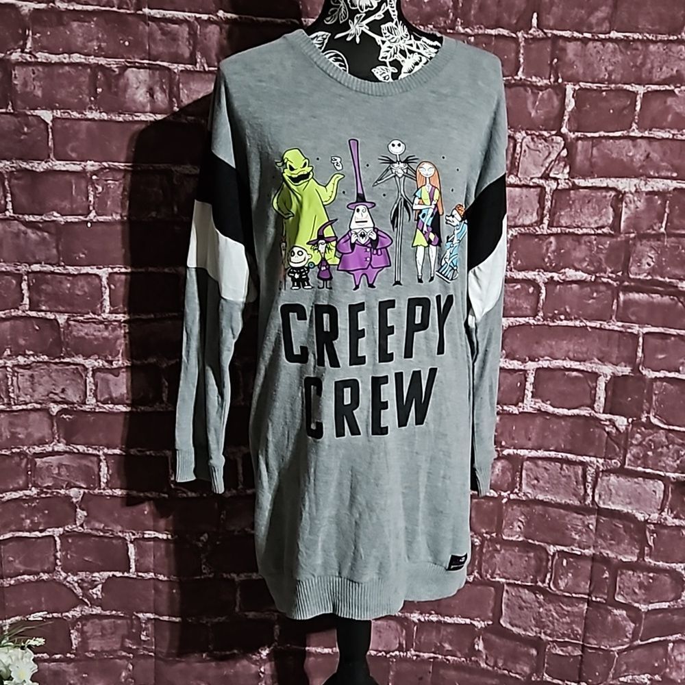 Disney Nightmare Before Christmas Cozy Creepy Crew Sleepwear